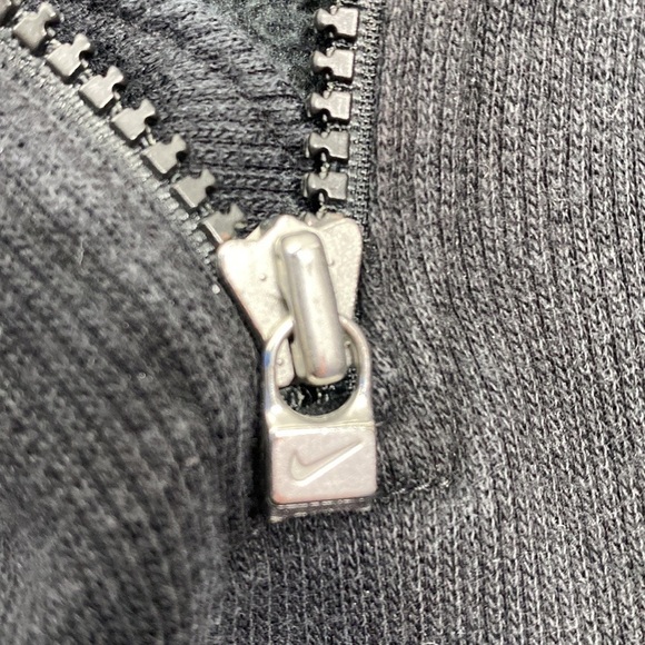 Vintage Nike Black Quarter Zip Retro Pullover Sweatshirt Medium - Picture 3 of 7